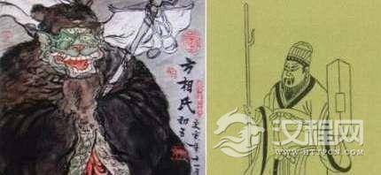 封神演义中的两个兄弟，长有四只眼睛，最后下场凄惨