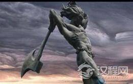 盘古开天辟地使用的武器是什么从何而来