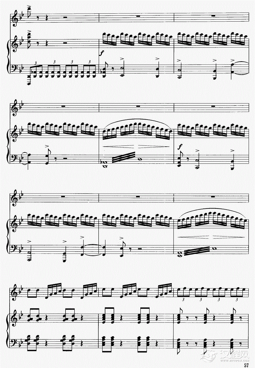 贵妃情（钢伴谱）16二胡谱