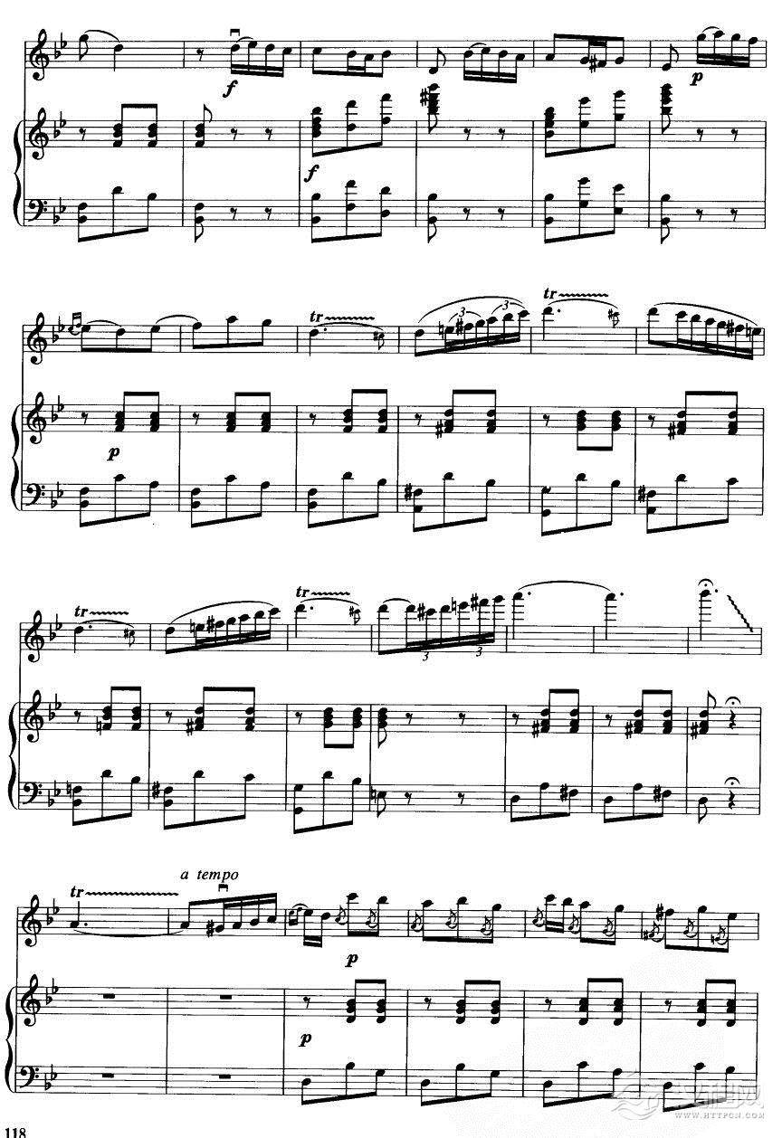 卡门主题幻想曲（钢伴谱）3二胡谱