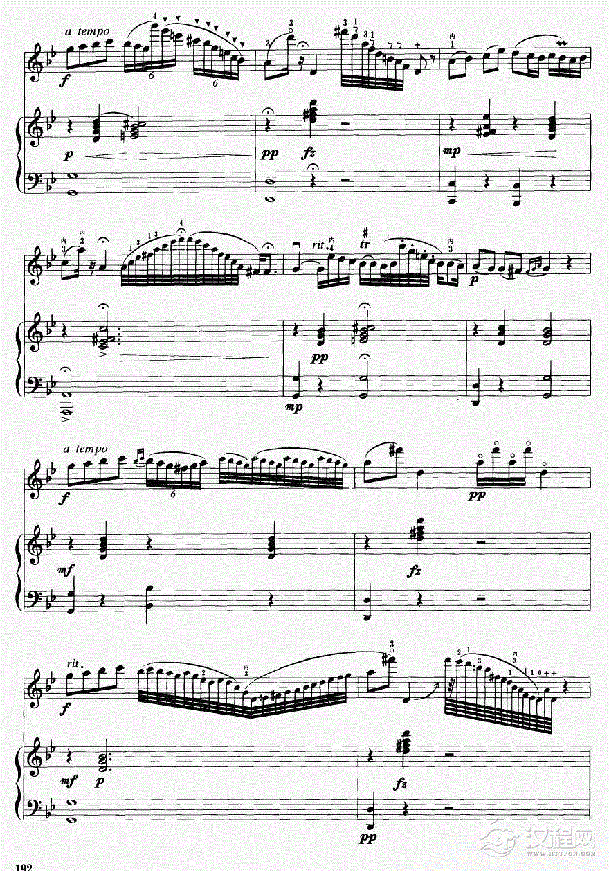 流浪者之歌（钢伴谱)4二胡谱