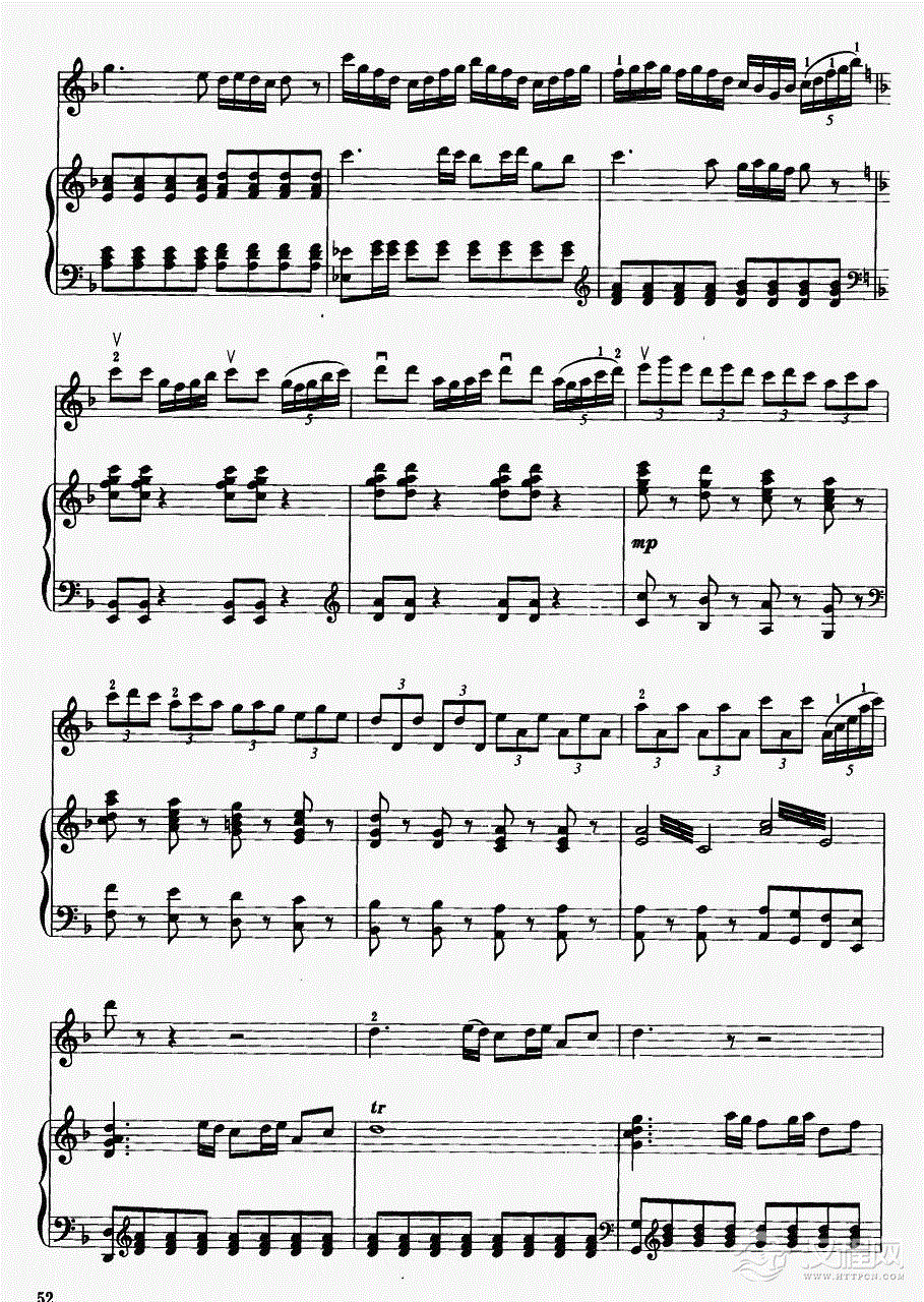 贵妃情（钢伴谱）11二胡谱