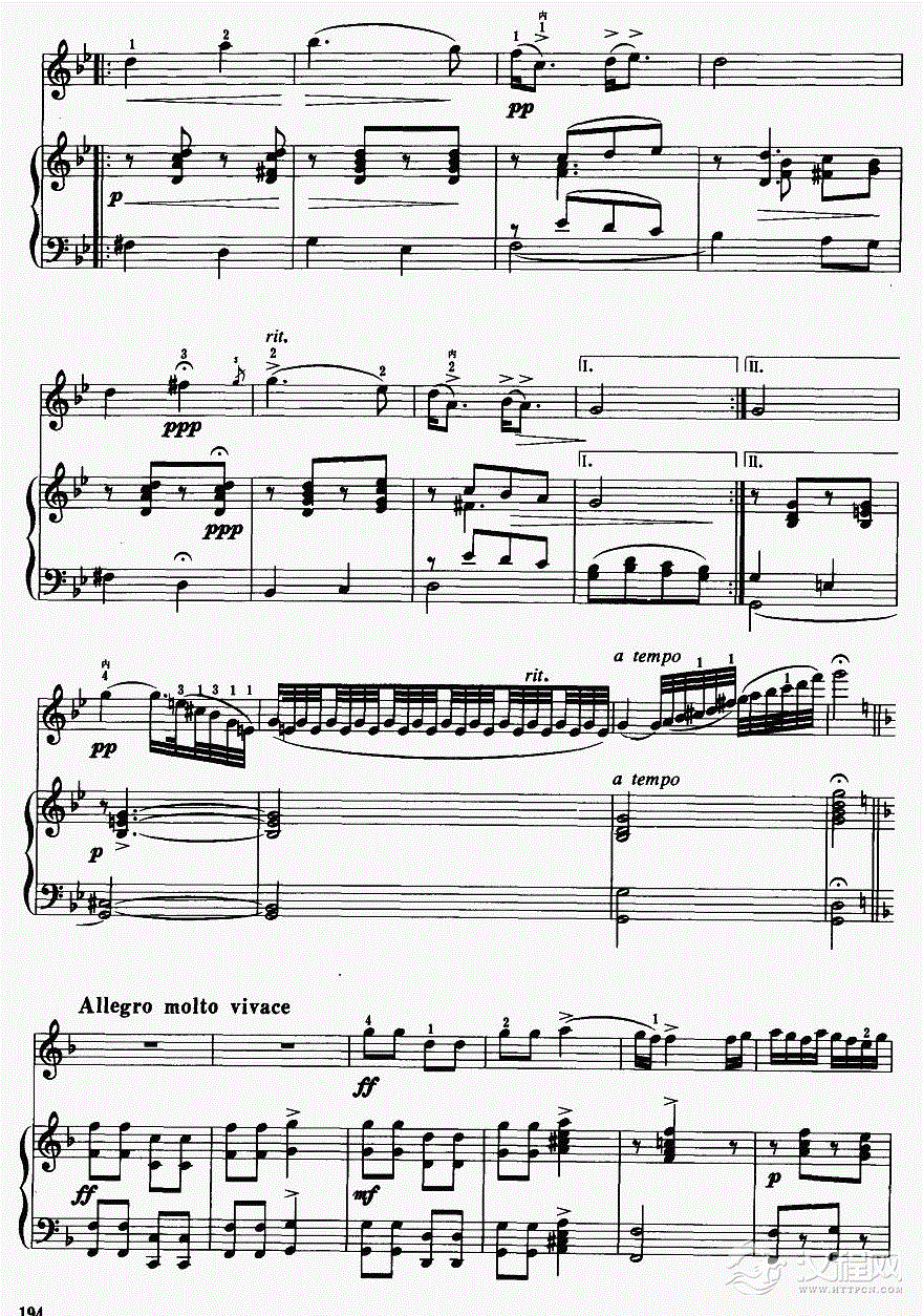 流浪者之歌（钢伴谱)6二胡谱