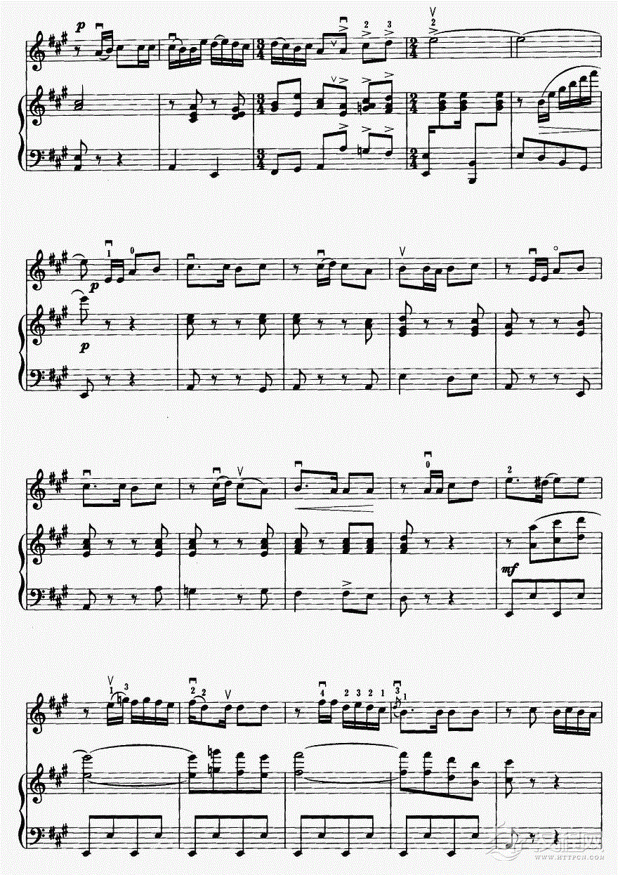 葡萄熟了（钢伴谱）4二胡谱