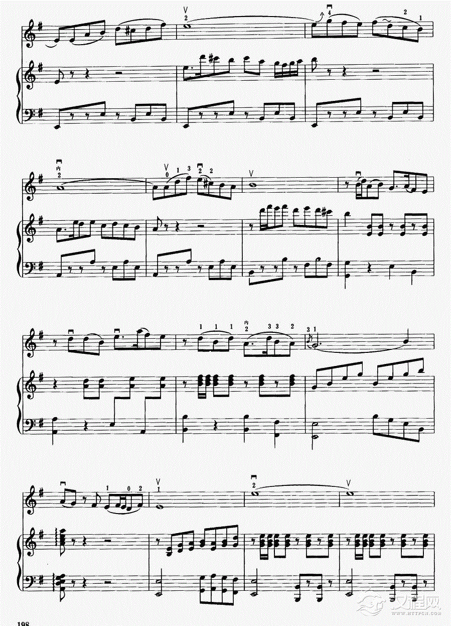 葡萄熟了（钢伴谱）6二胡谱