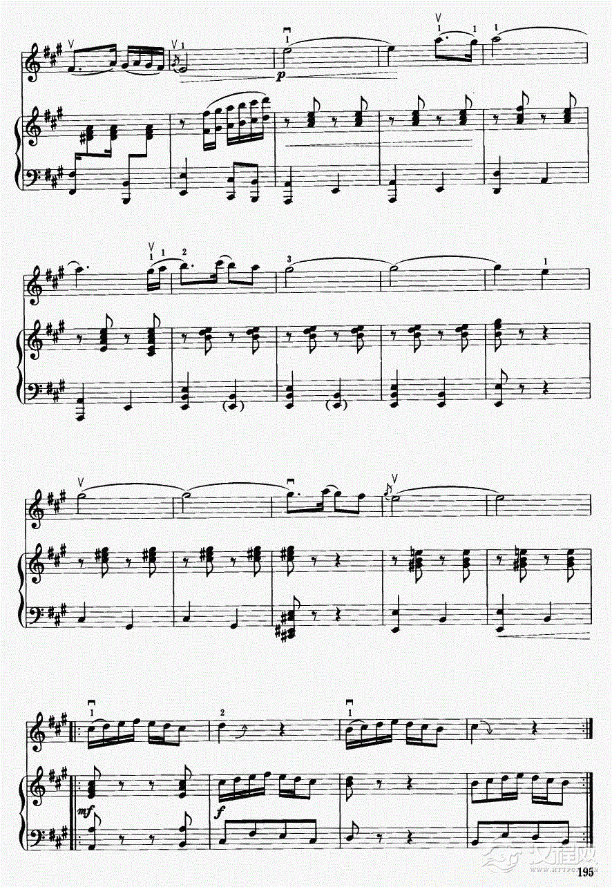 葡萄熟了（钢伴谱）3二胡谱