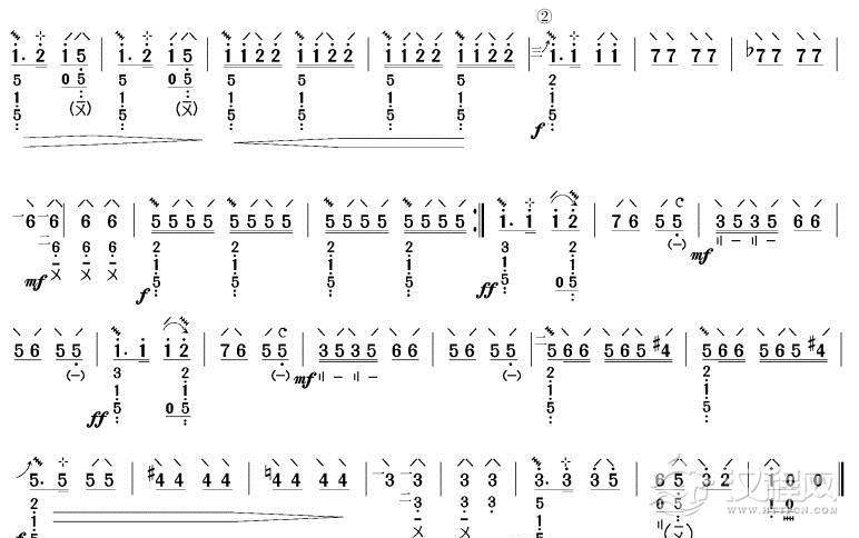 大起板(琵琶谱)其他曲谱