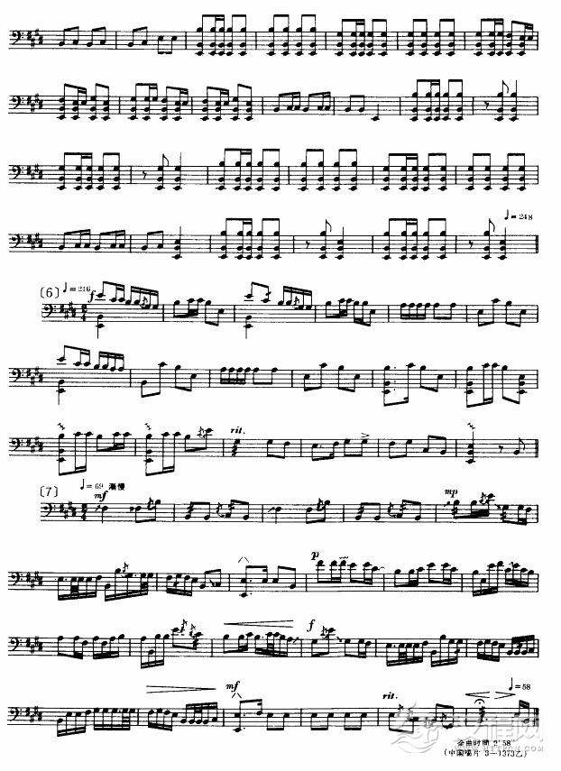 十八板(三弦曲谱)其他曲谱