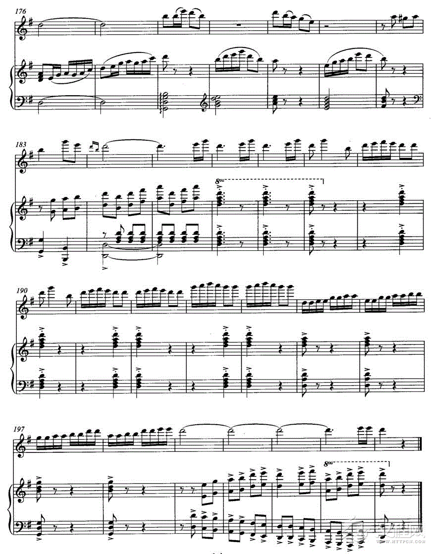 乡韵（唢呐独奏+钢琴伴奏）P7其他曲谱