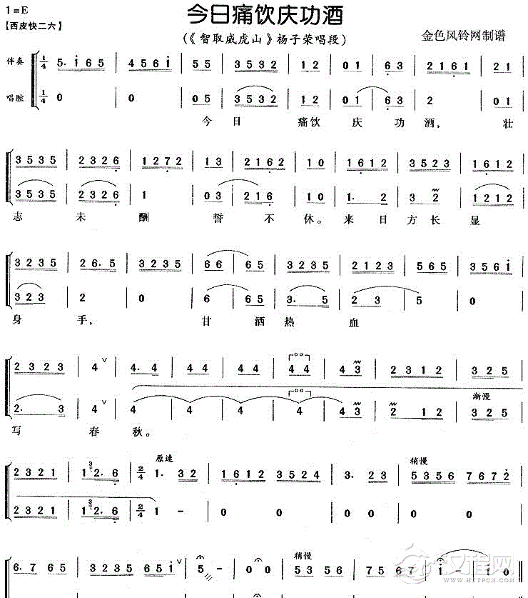 今日痛饮庆功酒《智取威虎山》