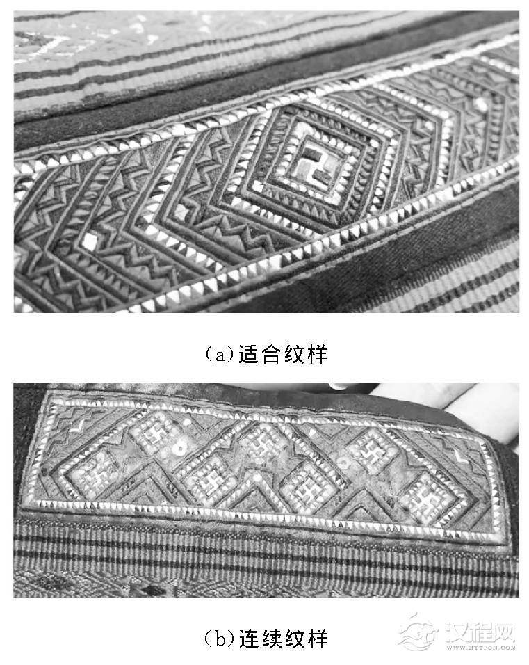 黔东南苗族堆绣几何纹样