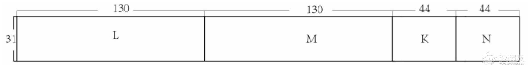  图6靛蓝色土布排料图