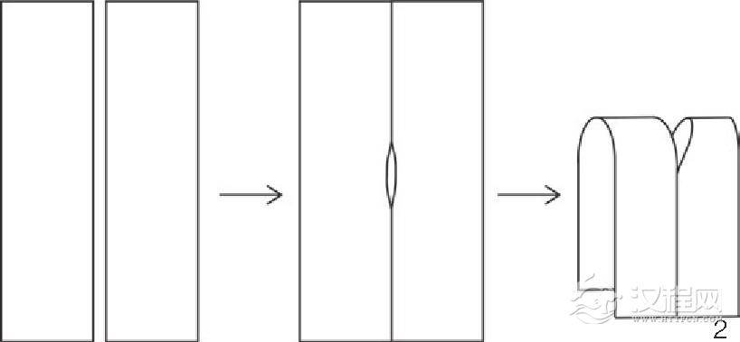贯首衣复原示意图