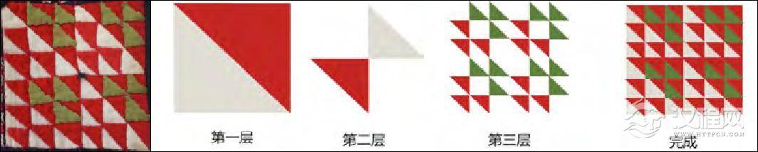 贴布绣工艺的分解图