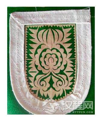 裱好花样的绣片