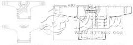 “伊诺”方言区女衫款式图及参考结构图
