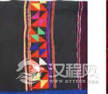 衣袖处成“线”状铺开