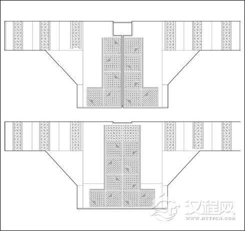 上衣正背面的结构款式图
