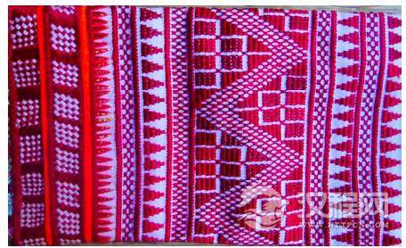 火草花腰带局部