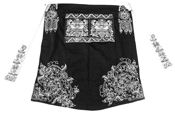 羌族女子围腰图案研究