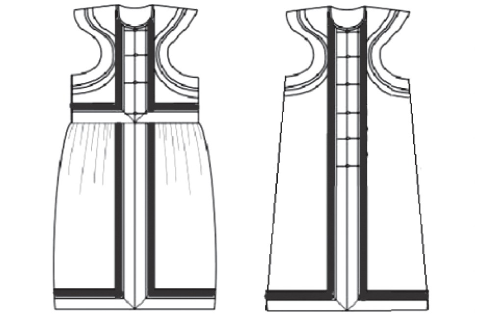 蒙古族传统服饰襟边缘饰研究