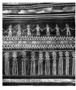 直苴彝族服饰中人形舞蹈纹的造型设计应用