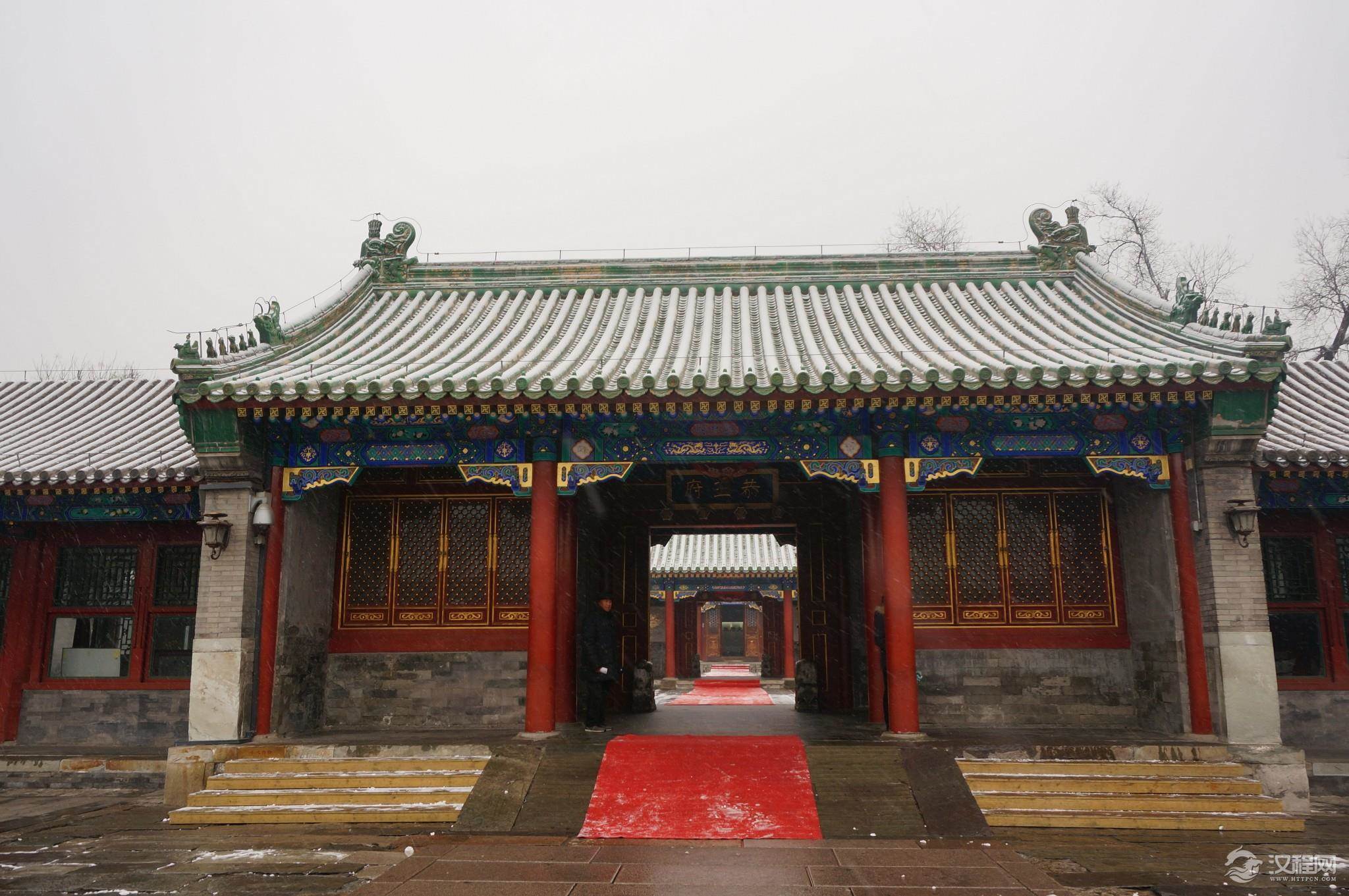 北京的四合院大门文化