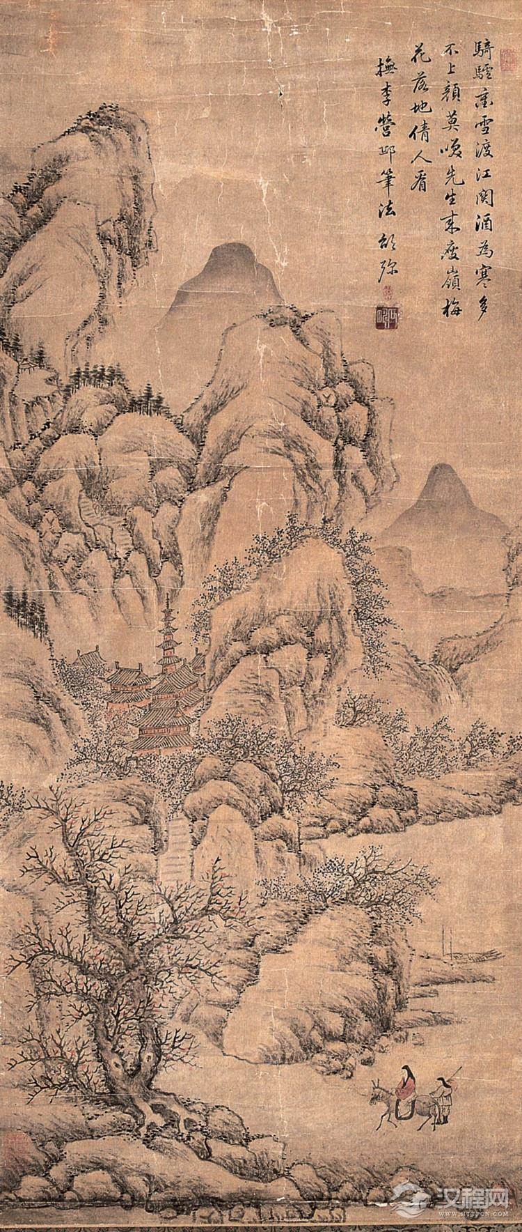 明-邵弥绘画作品欣赏 - 李梨 - 李梨