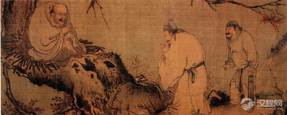 画坛疯子梁楷画选 泼墨仙人图（百幅中国名画) 