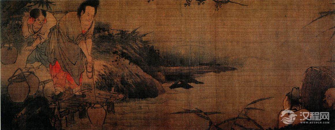 画坛疯子梁楷画选 泼墨仙人图（百幅中国名画) 