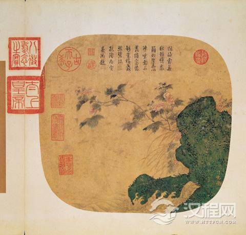 唐 刁光胤 写生花卉册 台北故宫博物院藏 