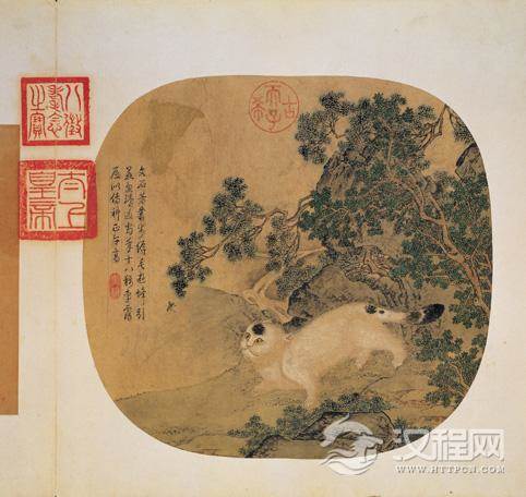 唐 刁光胤 写生花卉册 台北故宫博物院藏 