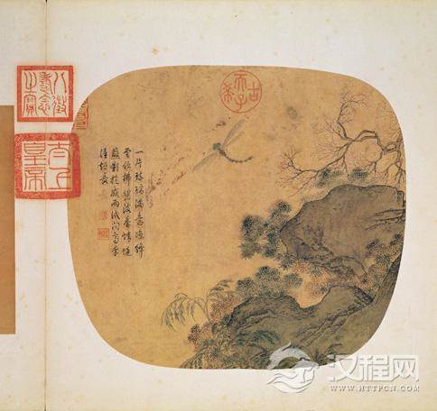 唐 刁光胤 写生花卉册 台北故宫博物院藏