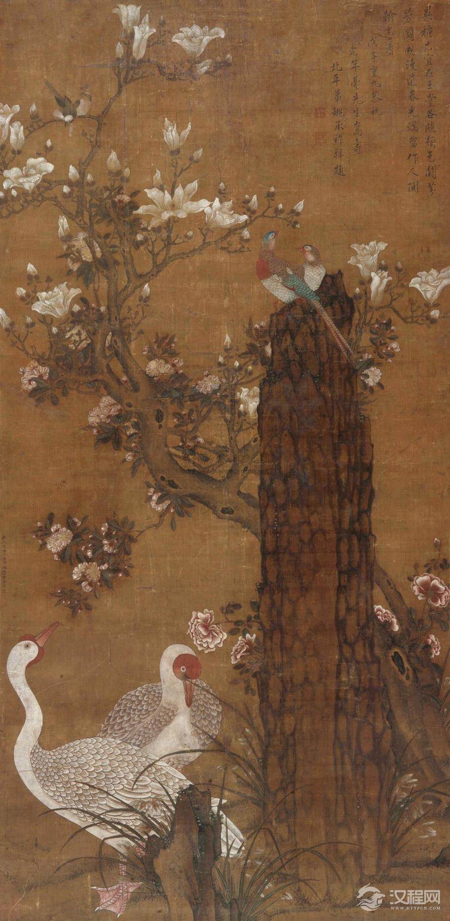 玉堂富贵图 五代徐熙等