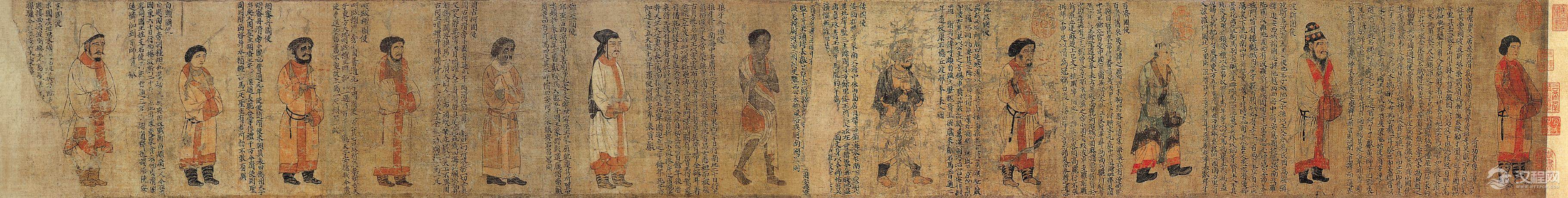 梁元帝萧绎 职贡图