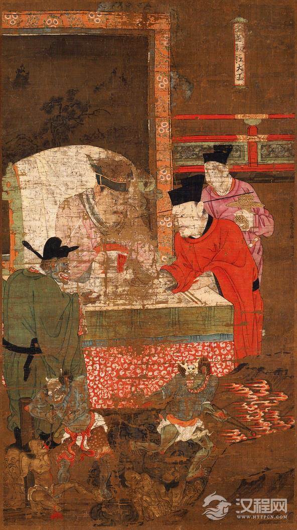 南宋 陆信忠 十王图 - 中艺图文工作室 - 中艺图文工作室