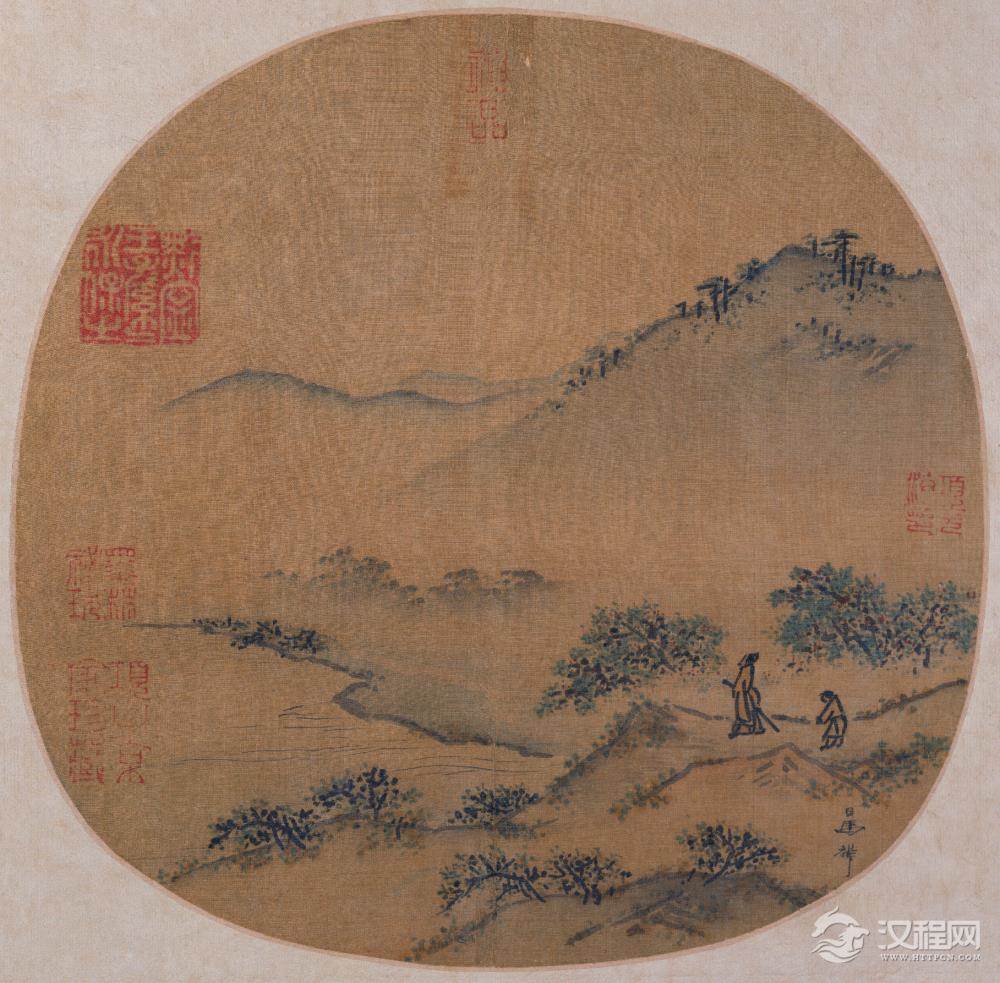 马麟画选 秉烛夜游