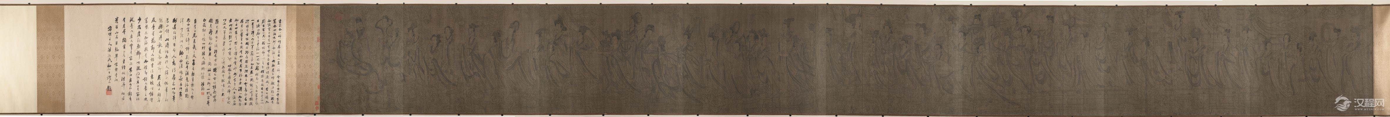 朝元仙仗图 美国大都会艺术馆藏