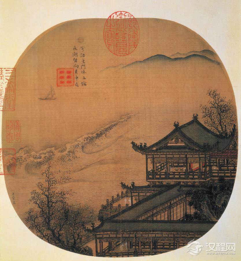 货郎图 南宋李嵩及明吕文英版本（百幅中国名画）