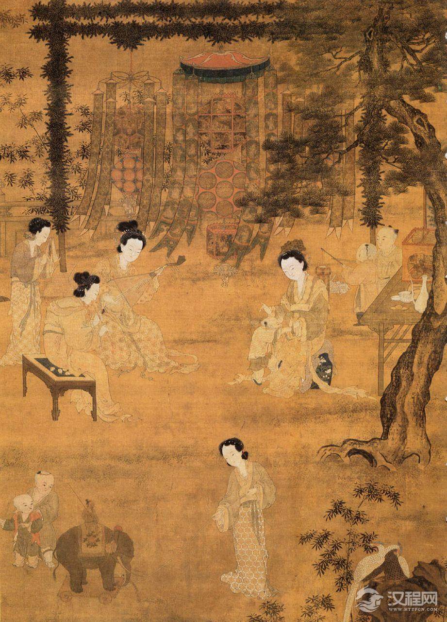货郎图 南宋李嵩及明吕文英版本（百幅中国名画） - 潮河边人 - 潮河边人博客