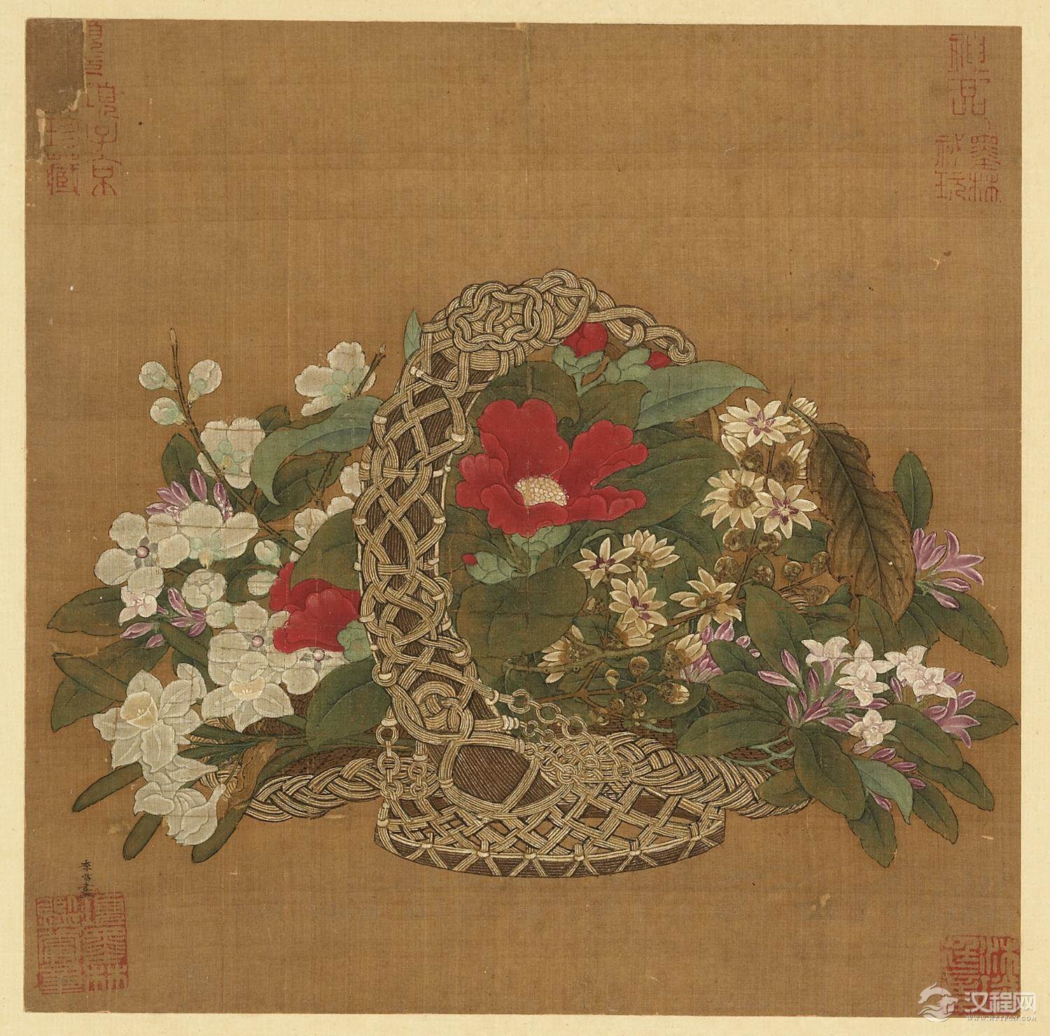 货郎图 南宋李嵩及明吕文英版本（百幅中国名画）