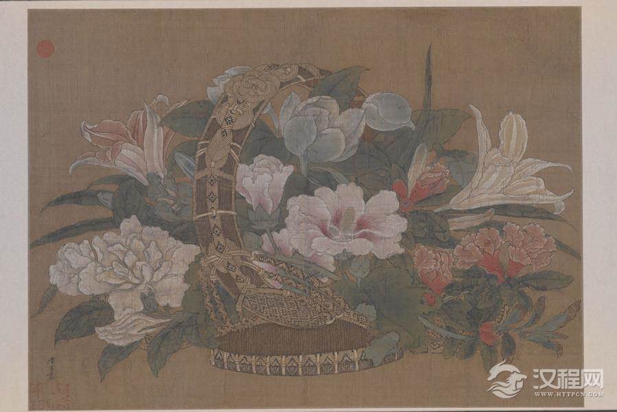 李嵩画选 货郎图（百幅中国名画）及宋元明代名家版本