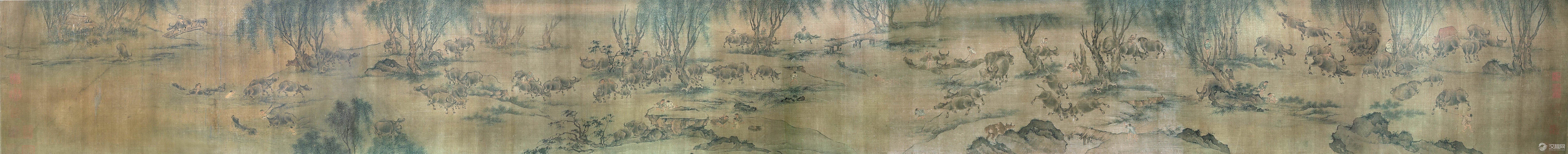 南宋四大家李唐画选 采薇图(百幅中国名画) - 中艺图文工作室 - 中艺图文工作室