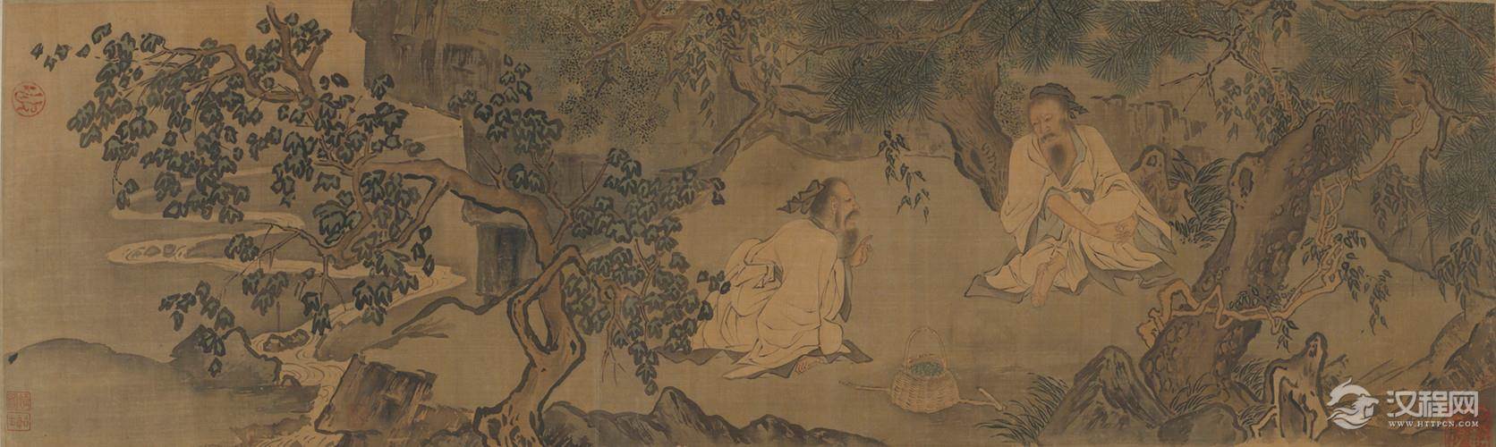 南宋四大家李唐画选 采薇图(百幅中国名画) - 中艺图文工作室 - 中艺图文工作室