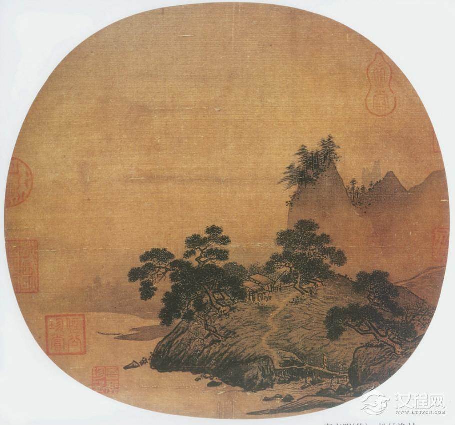 北宋妙品第一 高克明画选 溪山瑞雪图卷