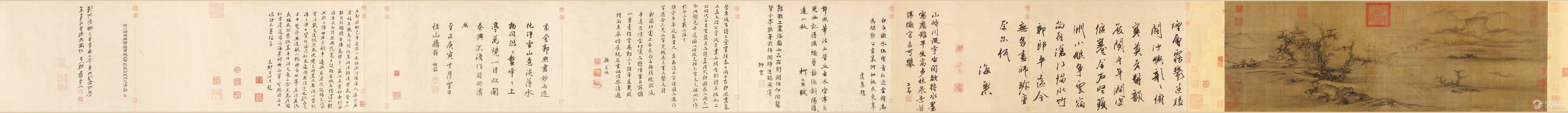 郭熙画选 早春图（百幅中国名画） - 中艺图文工作室 - 中艺图文工作室