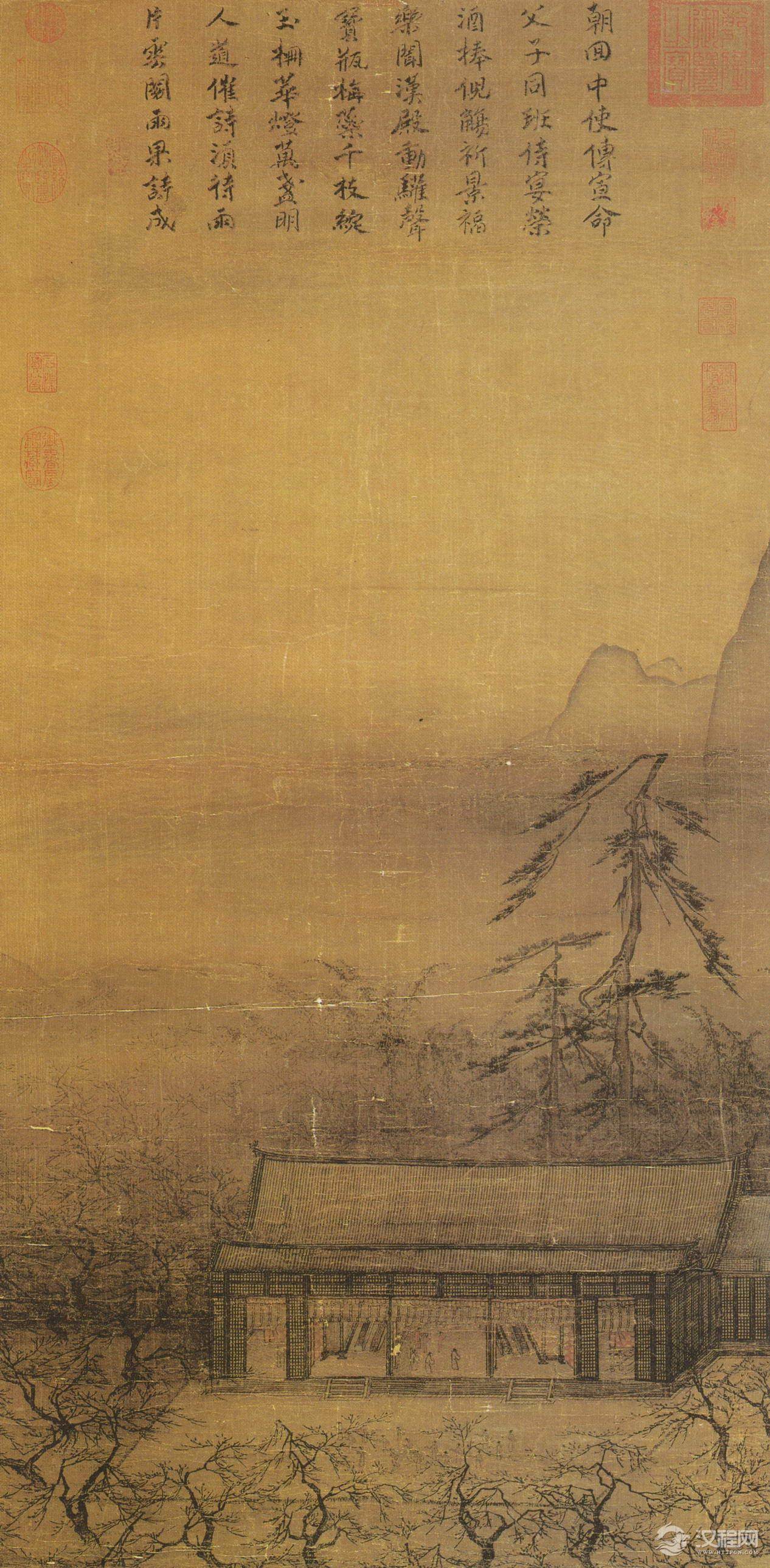 南宋四大家马远画选 踏歌图(百幅中国名画) - 中艺图文工作室 - 中艺图文工作室