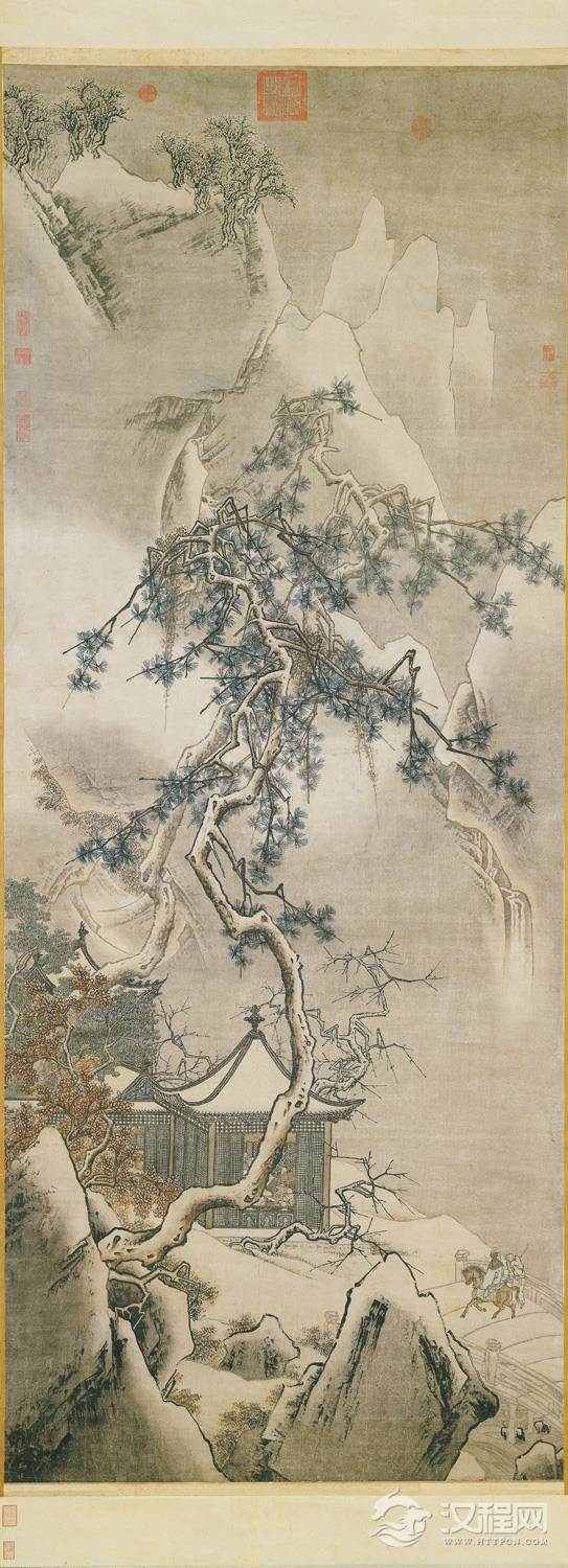 南宋四大家马远画选 踏歌图(百幅中国名画) - 中艺图文工作室 - 中艺图文工作室