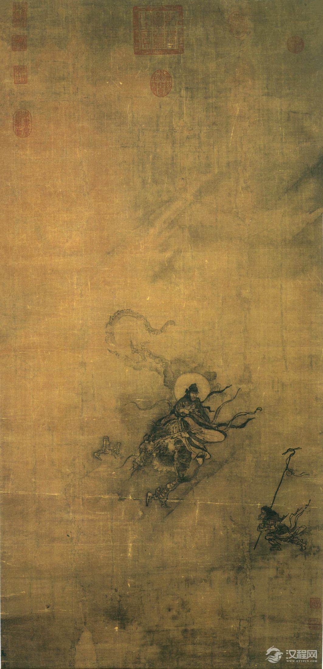 南宋四大家马远画选 踏歌图(百幅中国名画) - 中艺图文工作室 - 中艺图文工作室