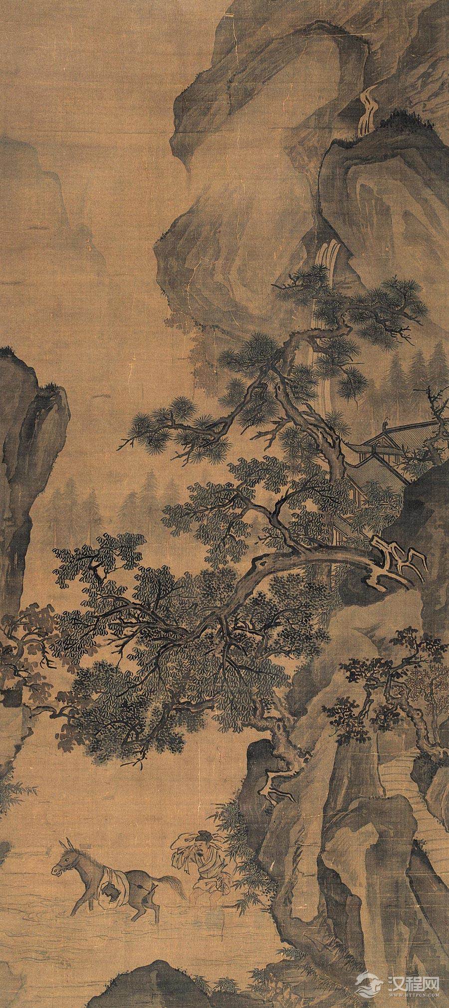 南宋四大家马远画选 踏歌图(百幅中国名画) - 中艺图文工作室 - 中艺图文工作室